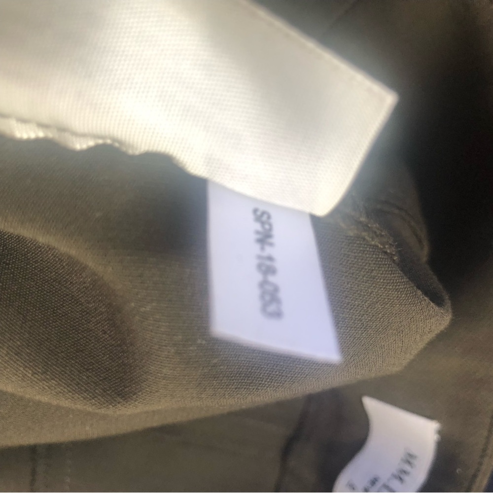 ❤️MM. Lafleur Marais Powerstretch Pants in Olive Green Stretchy Size 0 - Picture 14 of 14